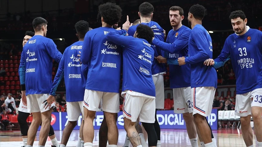 Anadolu Efes, THY Avrupa Ligi'nde yarın Zalgiris'i konuk edecek
