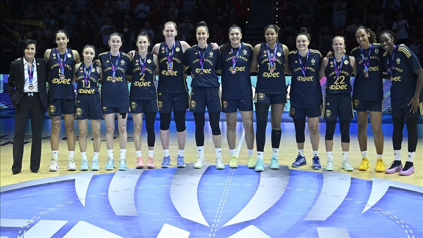 Fenerbahçe Opet, FIBA Kadınlar Avrupa Ligi'ni üçüncü sırada bitirdi