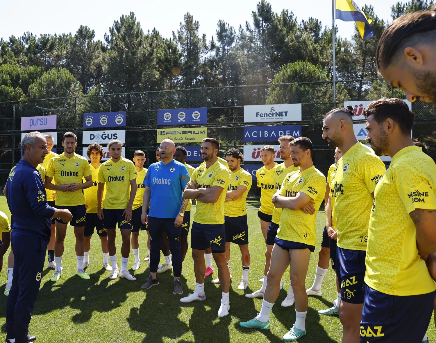 Fenerbahçe'de Dusan Tadic takımla çalıştı