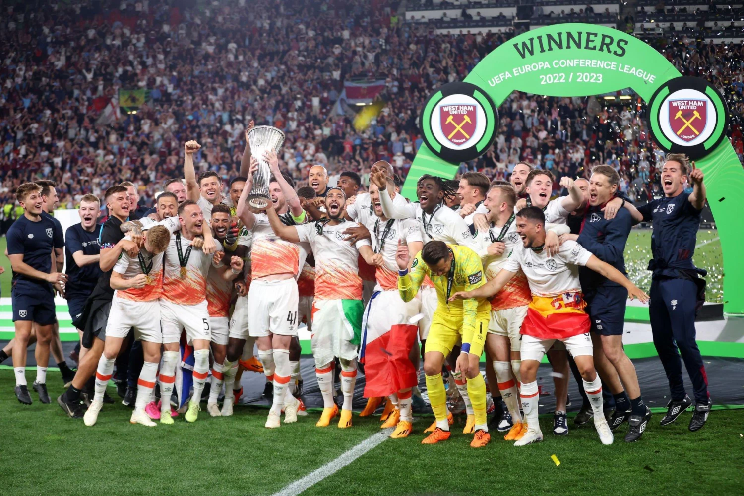 UEFA Avrupa Konferans Ligi'nde şampiyon West Ham United oldu