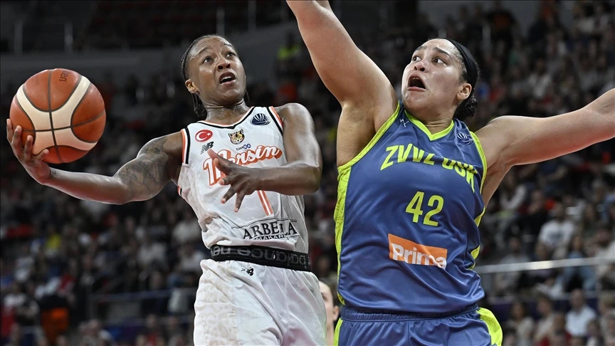 Çimsa ÇBK Mersin, FIBA Kadınlar Avrupa Ligi'ni ikinci tamamladı