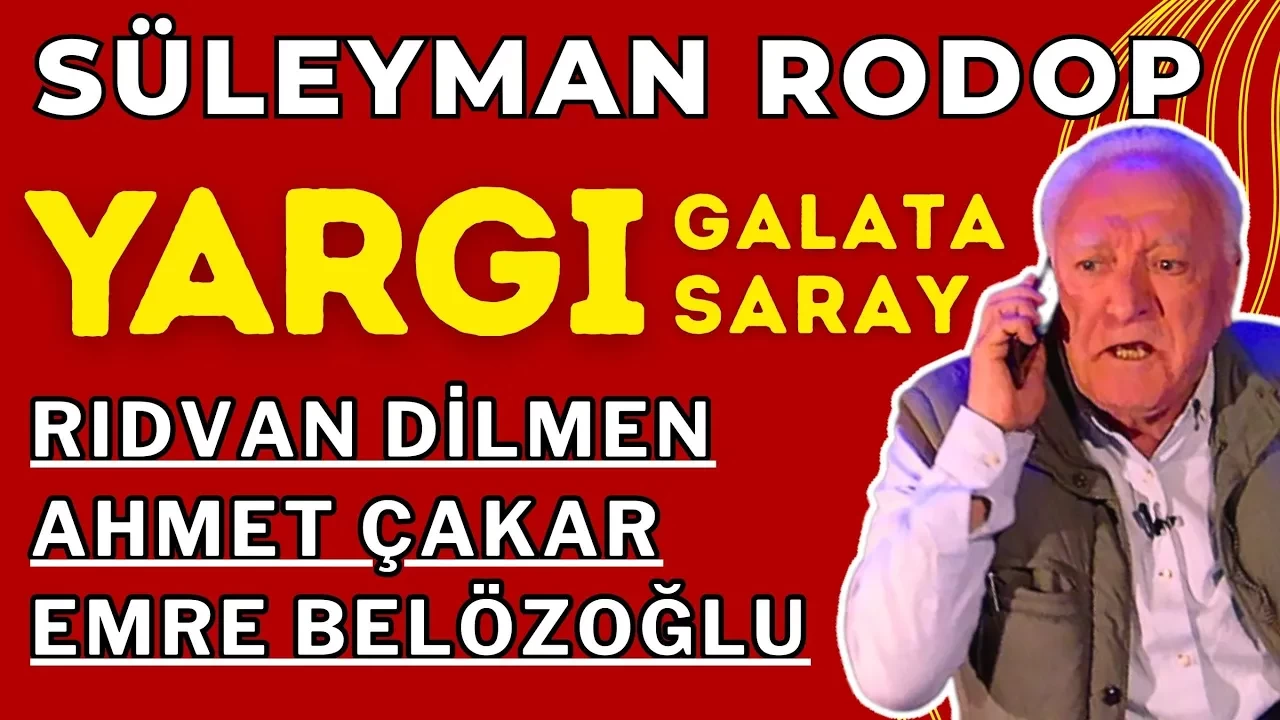 Ahmet Çakar | Rıdvan Dilmen | Emre Belözoğlu | Serhat Akın | Önder Özen | Süleyman Rodop Yargı