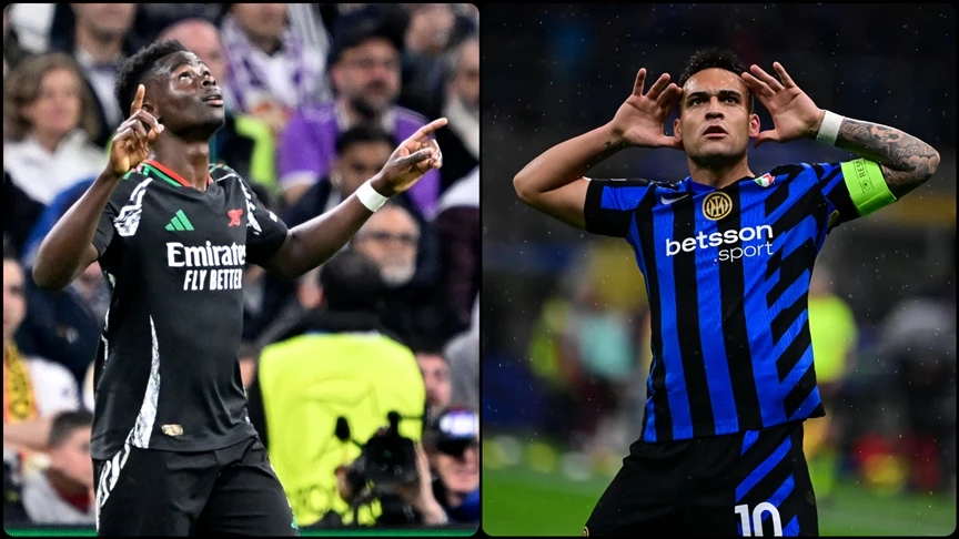 Şampiyonlar Ligi'nde Arsenal ve Inter yarı finalde