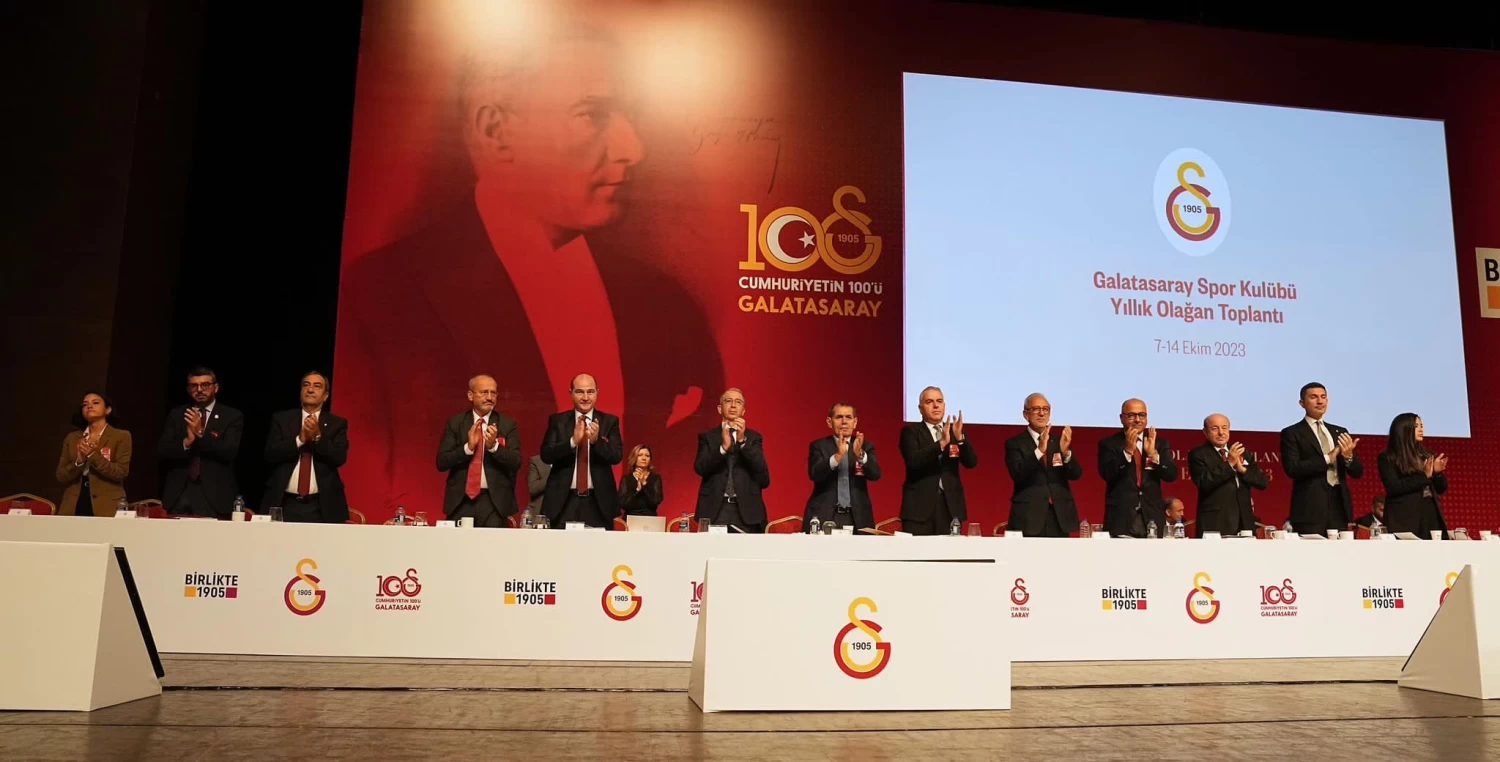 Galatasaray'da yıllık olağan genel kurul toplantısı gerçekleştirildi