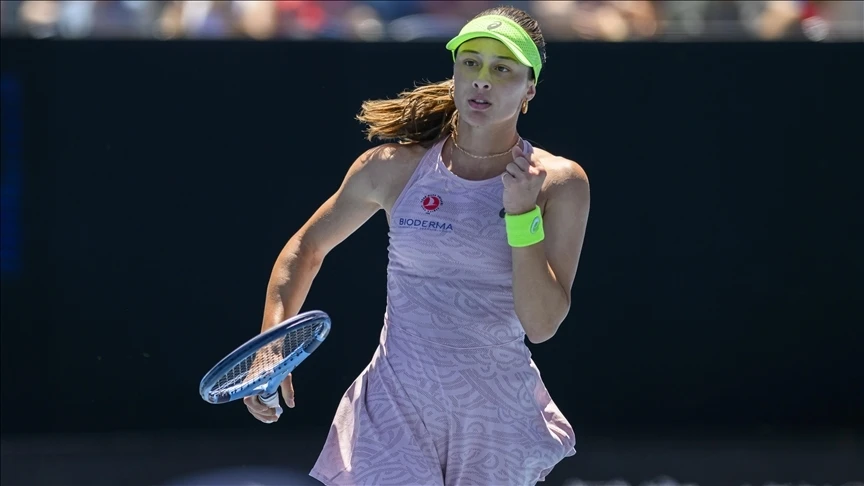 Milli tenisçi Zeynep Sönmez, Indian Wells'te ilk turu geçti