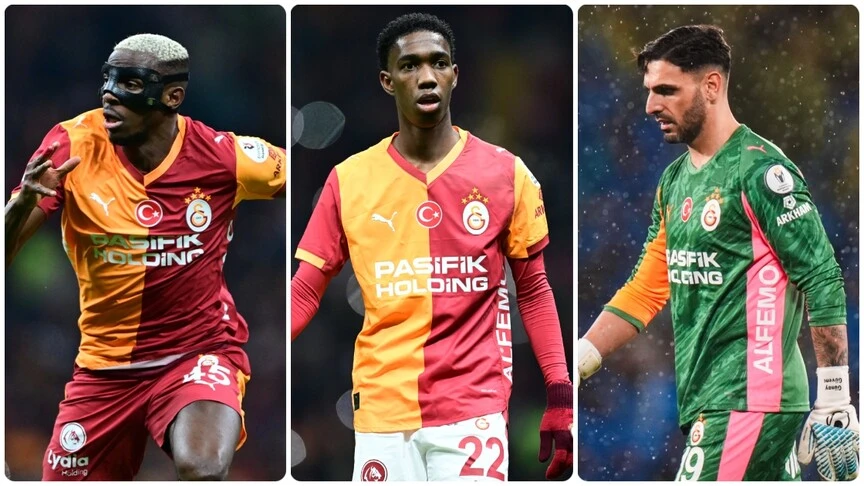 Galatasaray'dan sakatlığı bulunan futbolcuların durumuyla ilgili açıklama