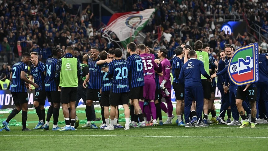 Avrupa'nın 5 büyük liginde şampiyonluğunu ilan eden ikinci takım Inter oldu