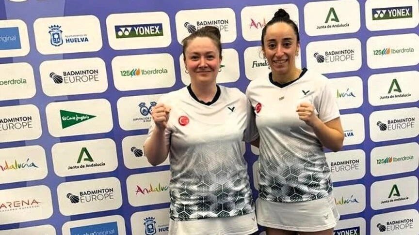 Milli sporculardan Avrupa Badminton Şampiyonası'nda tarihi başarı